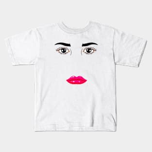 Hidden face _2 Kids T-Shirt